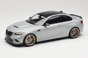 BMW M2 CS F87 Strieborný so zlatými diskami Minichamps 1:18 155021028 Kov