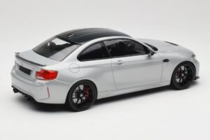 BMW M2 F87 CS Hockenheim Silver Čierne Ráfiky Minichamps 1:18 155021024 Kov – obrázok 2 z 6