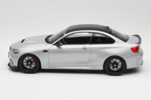BMW M2 F87 CS Hockenheim Silver Čierne Ráfiky Minichamps 1:18 155021024 Kov – obrázok 3 z 6