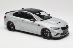 BMW M2 F87 CS Hockenheim Silver Čierne Ráfiky Minichamps 1:18 155021024 Kov – obrázok 4 z 6