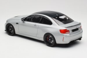 BMW M2 F87 CS Hockenheim Silver Čierne Ráfiky Minichamps 1:18 155021024 Kov – obrázok 5 z 6