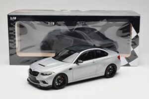 BMW M2 F87 CS Hockenheim Silver Čierne Ráfiky Minichamps 1:18 155021024 Kov – obrázok 6 z 6