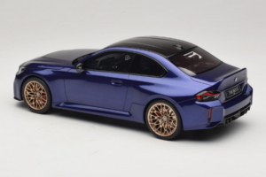 BMW M2 G87 CS Modrý Metallic GT Spirit 1:18 GT552 Živica – obrázok 5 z 6