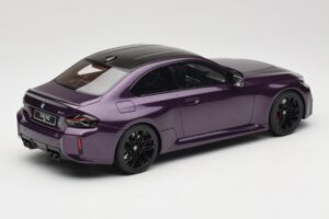 BMW M2 G87 Twilight Purple GT Spirit 1:18 GT946 Živica – obrázok 2 z 6