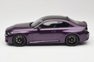 BMW M2 G87 Twilight Purple GT Spirit 1:18 GT946 Živica – obrázok 3 z 6
