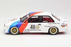 BMW M3 E30 #46 R. Ravaglia / E. Pirro WTCC Calder Park 1987 Minichamps 1:18 180872046-O Kov – obrázok 4 z 8