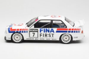 BMW M3 E30 #7 Fina J. Cecotto DTM 1992 AUTOart 1:18 89246 Kov – obrázok 3 z 7