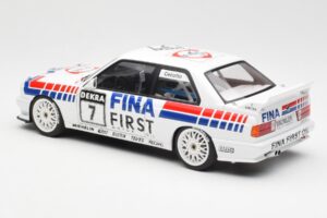 BMW M3 E30 #7 Fina J. Cecotto DTM 1992 AUTOart 1:18 89246 Kov – obrázok 6 z 7
