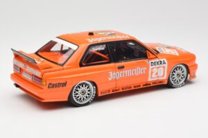 BMW M3 E30 #20 Jagermeister W. Gardner DTM 1992 Minichamps 1:18 180922020-O Kov – obrázok 3 z 8