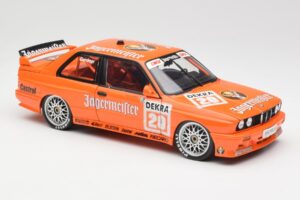 BMW M3 E30 #20 Jagermeister W. Gardner DTM 1992 Minichamps 1:18 180922020-O Kov – obrázok 6 z 8