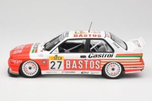 BMW M3 E30 #27 Bigazzi Team S. Soper / A. Hahne 4th Place 24 Hours of Spa 1990 Minichamps 1:18 155902027 Kov – obrázok 3 z 6