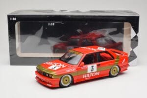 BMW M3 E30 #3 R. Ravaglia Winner Guia Race Macau 1987 Minichamps 1:18 155872003 Kov – obrázok 6 z 6
