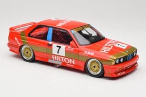 BMW M3 E30 #7 D. Quester 2nd Place Guia Race Macau 1987 Minichamps 1:18 155872007 Kov – obrázok 4 z 6