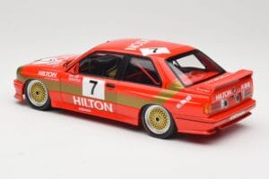 BMW M3 E30 #7 D. Quester 2nd Place Guia Race Macau 1987 Minichamps 1:18 155872007 Kov – obrázok 5 z 6