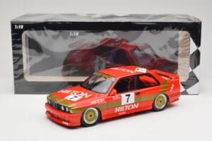 BMW M3 E30 #7 D. Quester 2nd Place Guia Race Macau 1987 Minichamps 1:18 155872007 Kov – obrázok 6 z 6