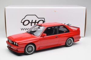 BMW M3 E30 Sport Evolution Červený Otto 1:12 G033 Živica – obrázok 6 z 6