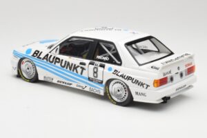 BMW M3 E30 Team Schnitzer #8 O. Manthey DTM 1988 Minichamps 1:18 155882008 Kov – obrázok 5 z 6