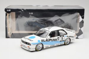 BMW M3 E30 Team Schnitzer #8 O. Manthey DTM 1988 Minichamps 1:18 155882008 Kov – obrázok 6 z 6