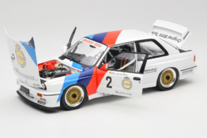 BMW M3 E30 Warsteiner #2 E. van de Poele DTM Champion 1987 Minichamps 1:18 80430396026-O1 Kov – obrázok 2 z 9