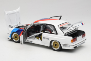 BMW M3 E30 Warsteiner #2 E. van de Poele DTM Champion 1987 Minichamps 1:18 80430396026-O1 Kov – obrázok 5 z 9