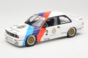 BMW M3 E30 Zackspeed #2 E. van de Poele Champion DTM 1987 Minichamps 1:18 155872002 Kov
