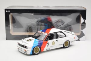 BMW M3 E30 Zackspeed #2 E. van de Poele Champion DTM 1987 Minichamps 1:18 155872002 Kov – obrázok 6 z 6