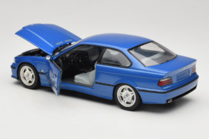 BMW M3 E36 Blue Metallic UT Models 1:18 20467 Kov – obrázok 5 z 8