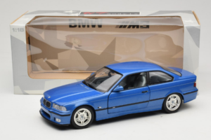 BMW M3 E36 Blue Metallic UT Models 1:18 20467 Kov – obrázok 8 z 8