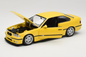 BMW M3 E36 Dakar Yellow UT Models 1:18 180022300 Kov – obrázok 2 z 8