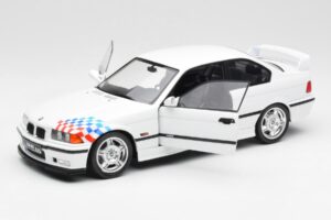 BMW M3 E36 Lightweight Biely Solido 1:18 S1803903 Kov – obrázok 2 z 8