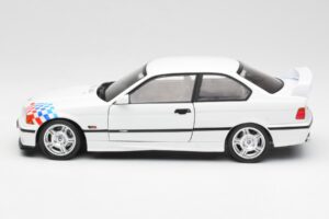 BMW M3 E36 Lightweight Biely Solido 1:18 S1803903 Kov – obrázok 4 z 8
