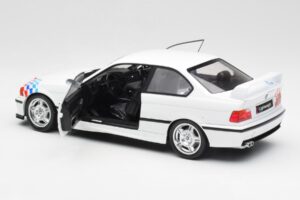 BMW M3 E36 Lightweight Biely Solido 1:18 S1803903 Kov – obrázok 5 z 8
