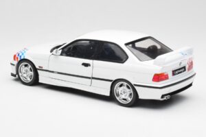 BMW M3 E36 Lightweight Biely Solido 1:18 S1803903 Kov – obrázok 7 z 8