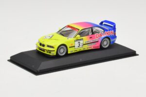 BMW M3 E36 GTR #3 K. Nissen DTM Zolder 1993 Minichamps 1:43 430932381 Kov – obrázok 2 z 4