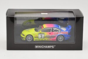 BMW M3 E36 GTR #3 K. Nissen DTM Zolder 1993 Minichamps 1:43 430932381 Kov – obrázok 4 z 4