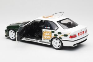 BMW M3 E36 Strafo Tic Tac Biely Solido 1:18 S1803906 Kov – obrázok 5 z 8