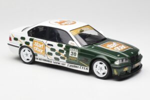 BMW M3 E36 Strafo Tic Tac Biely Solido 1:18 S1803906 Kov – obrázok 6 z 8