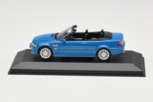 BMW M3 E46 Kabriolet Modrý Minichamps 1:43 BMW015 Kov