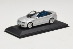 BMW M3 E46 Kabriolet Strieborný Minichamps 1:43 80420024430-R1 Kov – obrázok 2 z 5