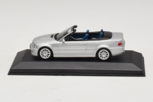 BMW M3 E46 Kabriolet Strieborný Minichamps 1:43 80420024430-R1 Kov