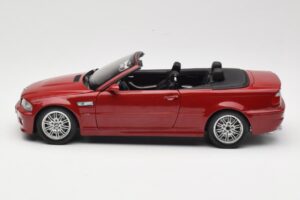 BMW M3 E46 Kabriolet Červený Kyosho 1:18 08505R Kov – obrázok 4 z 8