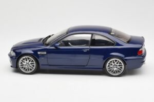 BMW M3 E46 Modrý Kyosho 1:18 08503BL Kov – obrázok 4 z 8