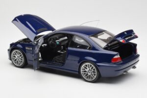 BMW M3 E46 Modrý Kyosho 1:18 08503BL Kov – obrázok 5 z 8