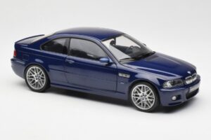 BMW M3 E46 Modrý Kyosho 1:18 08503BL Kov – obrázok 6 z 8