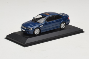 BMW M3 E46 Modrý Minichamps 1:43 BMW014 Kov – obrázok 2 z 4