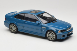 BMW M3 E46 Laguna Seca Blue AUTOart 1:18 70544 Kov – obrázok 6 z 8