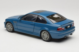 BMW M3 E46 Laguna Seca Blue AUTOart 1:18 70544 Kov – obrázok 7 z 8