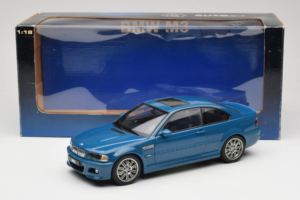 BMW M3 E46 Laguna Seca Blue AUTOart 1:18 70544 Kov – obrázok 8 z 8