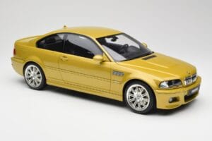 BMW M3 E46 Phoenix Žltý Otto 1:12 G025 Živica – obrázok 4 z 6