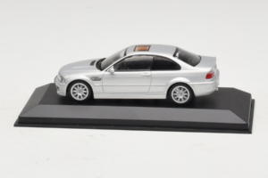 BMW M3 E46 Strieborný Minichamps 1:43 BMW013 Kov